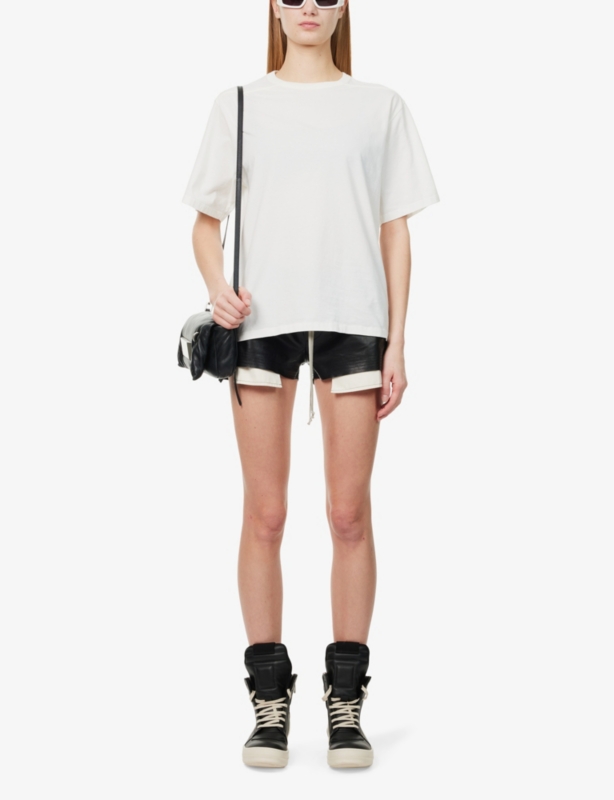 Brad Centre-Seam Cotton-Jersey T-Shirt