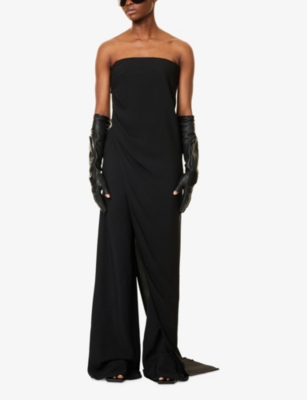 RICK OWENS: Lido Corset Stretch-Woven Top