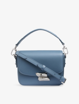 LK BENNETT: Frankie Core Leather Cross-Body Bag