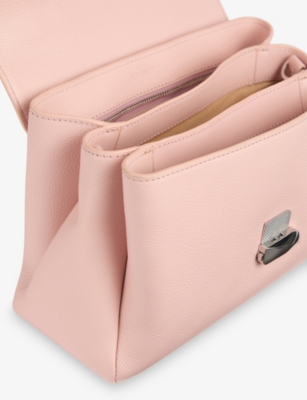LK BENNETT: Darcie Leather Top-Handle Bag