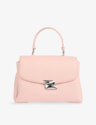 LK BENNETT: Darcie Leather Top-Handle Bag