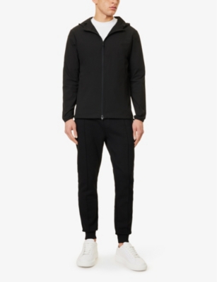 ARNE: Active Technical hooded relaxed-fit stretch-woven jacket