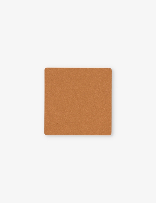 Nupo Flecked square leather coaster 10cm x 10cm