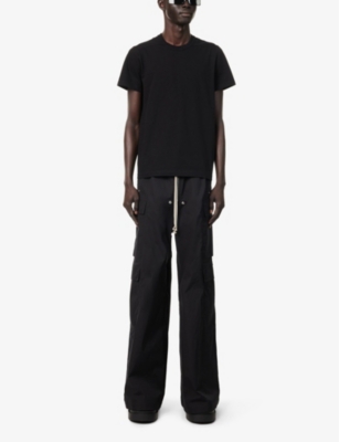 RICK OWENS: Short Level Crew-Neck Relaxed-Fit Cotton-Jersey T-Shirt