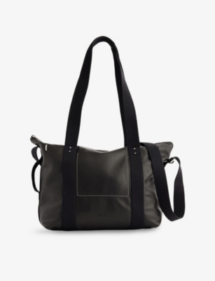 RICK OWENS: Trolley Leather Tote Bag