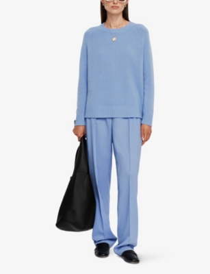 JOSEPH: Open round-neck cashmere jumper