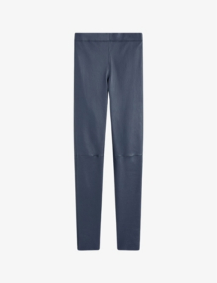 JOSEPH: Skinny-leg mid-rise leather leggings