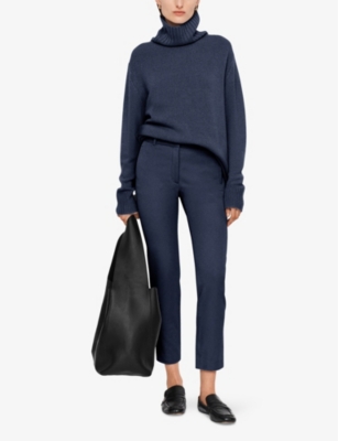 JOSEPH: Eliston Slim-Fit Stretch-Woven Trousers