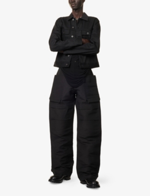 RICK OWENS DRKSHDW: Trucker Regular-Fit Denim Jacket