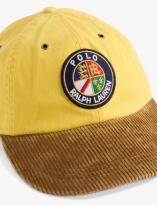 POLO RALPH LAUREN: Corduroy-Bill Adjustable Cotton Cap