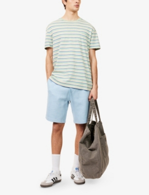 POLO RALPH LAUREN: Athletic Logo-Embroidered Cotton-Blend Shorts