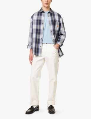 POLO RALPH LAUREN: Brand-Embroidery Crew-Neck Relaxed-Fit Cotton-Jersey T-Shirt
