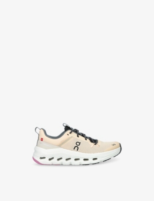 On Running Peach Kids' Cloudleap Mesh Low-top Trainers Eur 39 /5.5 Uk