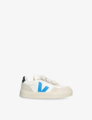 VEJA: Kids' V90 Leather Low-Top Trainers