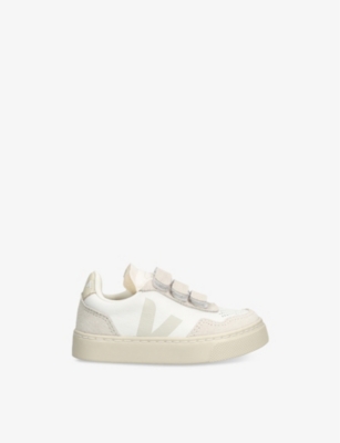 VEJA: Kids' V90 Leather Low-Top Trainers