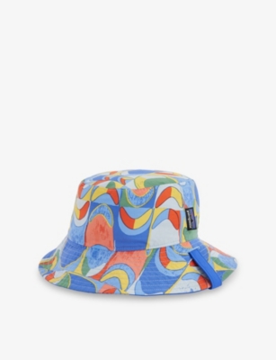 PATAGONIA: Graphic-Print Woven Sun Bucket Hat 6 months- 5 years