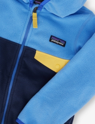 PATAGONIA: Micro D Snap-T Logo-Patch Fleece Jacket 12 months-5 years