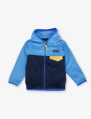 PATAGONIA: Micro D Snap-T Logo-Patch Fleece Jacket 12 months-5 years