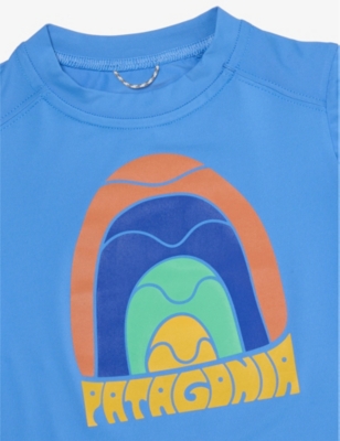 PATAGONIA: Capilene® Silkweight Graphic-Print Stretch-Jersey T-Shirt 6 Months - 5 Years