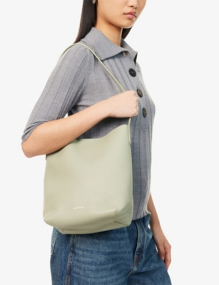 MANSUR GAVRIEL: Everyday Cabas mini leather shoulder bag