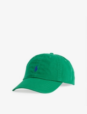 POLO RALPH LAUREN: Brand-Embroidered Cotton-Twill Baseball Cap
