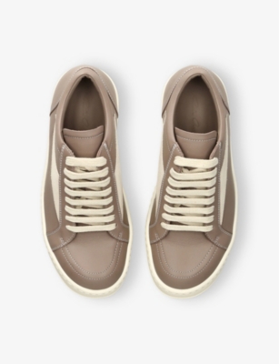 Rick Owens Hollywood Vintage Sneakers Flesh And Milk In Beige Comb