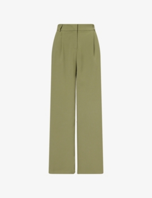4TH & RECKLESS: Sabrina Striped Woven Trousers