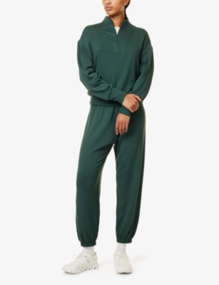 Birdie Fleece half-zip jersey sweatshirt