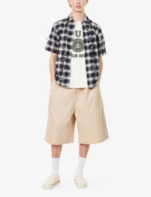 RHUDE: French Riveria Logo-Print Cotton-Jersey T-Shirt