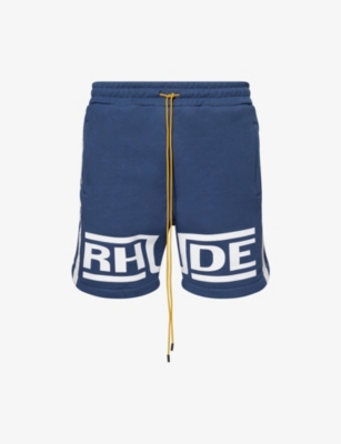RHUDE: Champions Logo-Print Cotton-Jersey Shorts