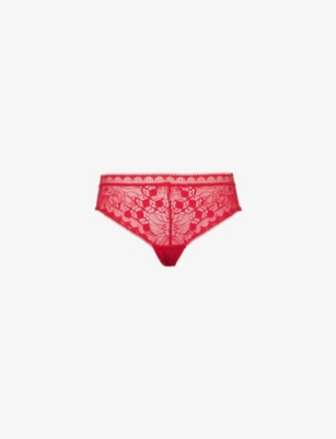 CHANTELLE: Day To Night Tanga Stretch-Lace Briefs