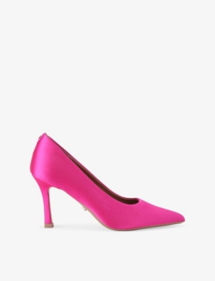 CARVELA: Corletta Satin Heeled Courts