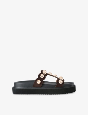 Carvela Womens  Gianna Faux-leather Sandals