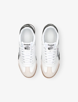 REEBOK: Kids' Campio XT Leather Low-Top Trainers