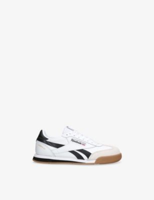 REEBOK: Kids' Campio XT Leather Low-Top Trainers