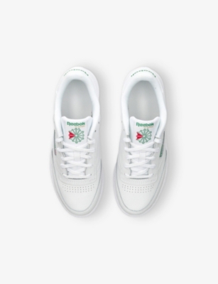 REEBOK: Kids' Club C Leather Low-Top Trainers
