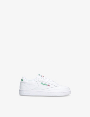 REEBOK: Kids' Club C Leather Low-Top Trainers