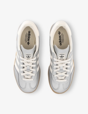 ADIDAS: Gazelle Indoor Leather Low-Top Trainers