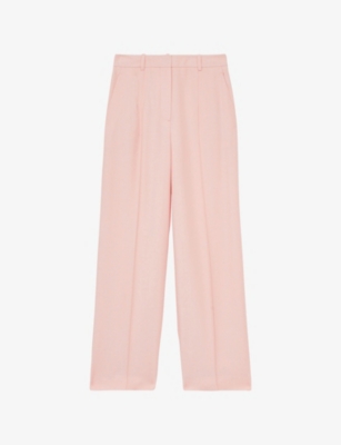 REISS: Magda Wide-Leg Woven Trousers