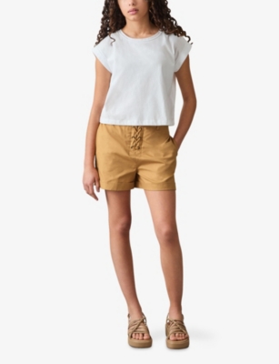 REISS: Clement Front-Tie Cotton Shorts 4-13 Years
