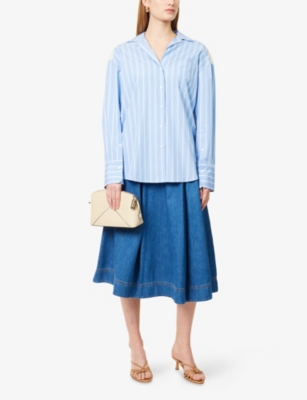 Nadar Long-Sleeve Cotton Shirt