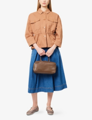 WEEKEND MAX MARA: Eger Cotton and Linen Jacket