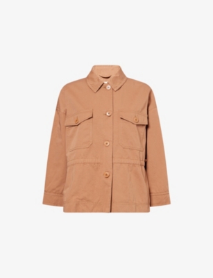 WEEKEND MAX MARA: Eger Cotton and Linen Jacket