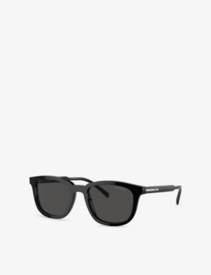 PRADA: PR A21S Square-Frame Acetate Sunglasses