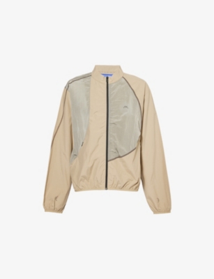 A COLD WALL: Exclusive logo-print shell jacket