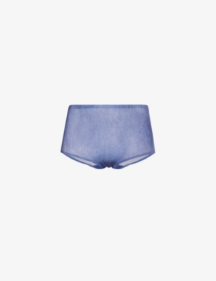 CHANTELLE: Soft high-waist stretch-woven briefs