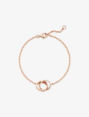 CARTIER: LOVE 18ct rose-gold and 0.22ct diamond bracelet&nbsp;