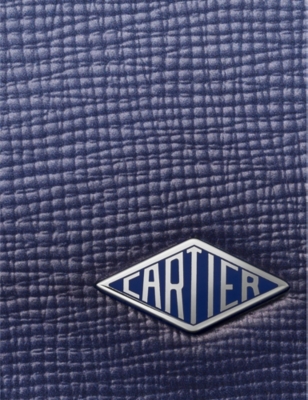 CARTIER: Cartier Losange four-credit card leather wallet