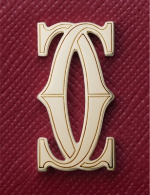 CARTIER: C de Cartier mini leather wallet