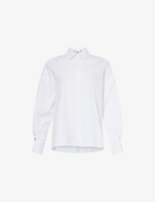 S MAX MARA: Marika Cotton-Poplin Shirt